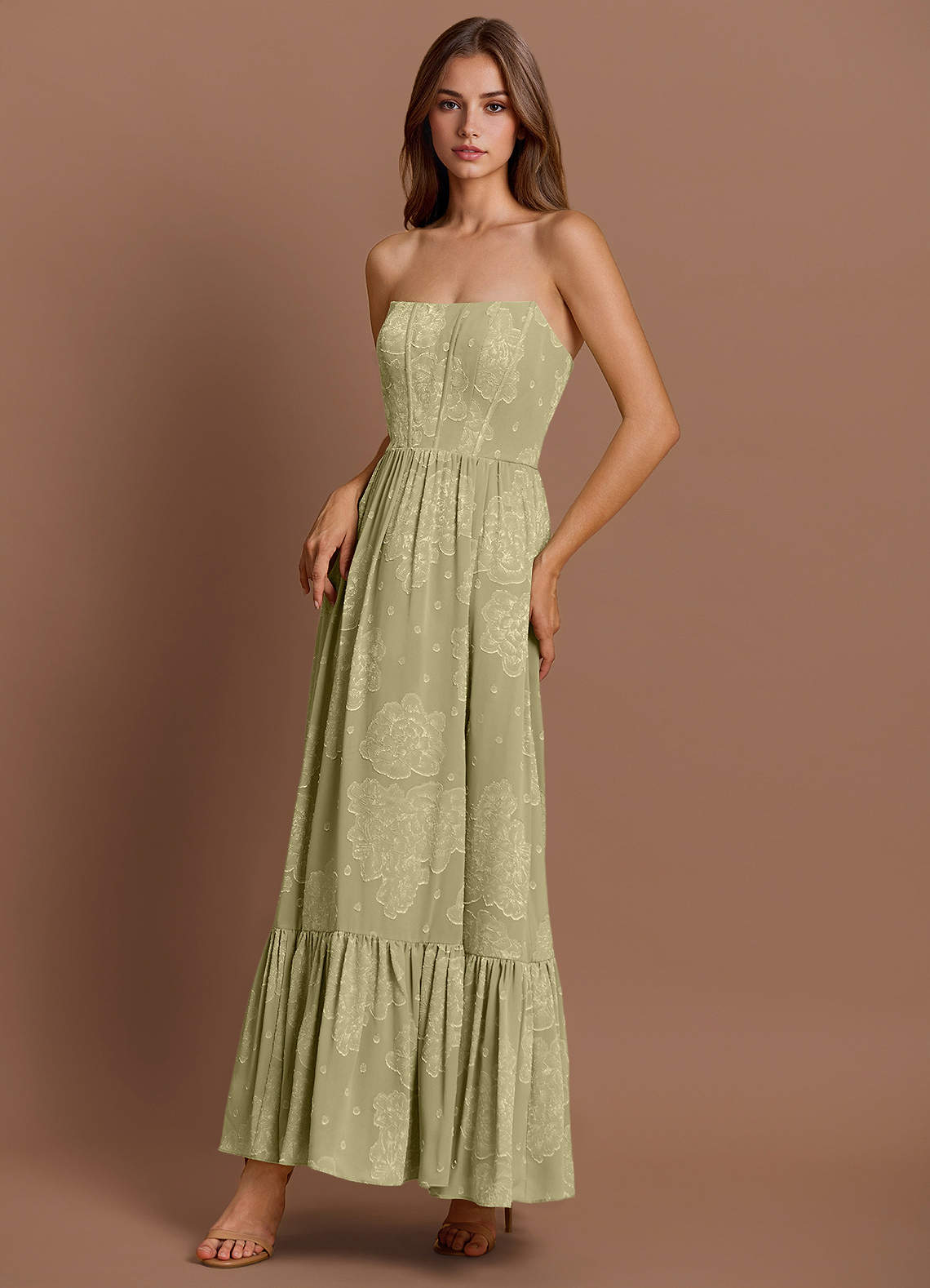 Lydia Celadon Maxi Dress  Dress