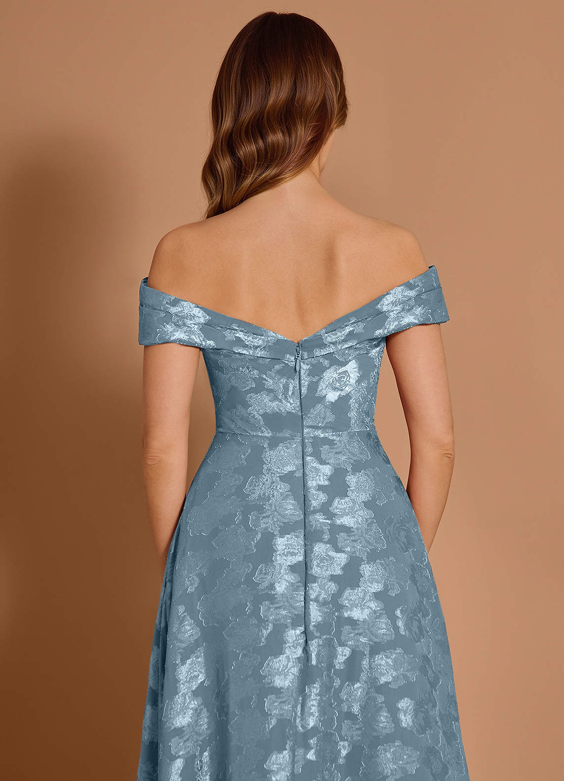 Miranda Dusty Blue Maxi Dress