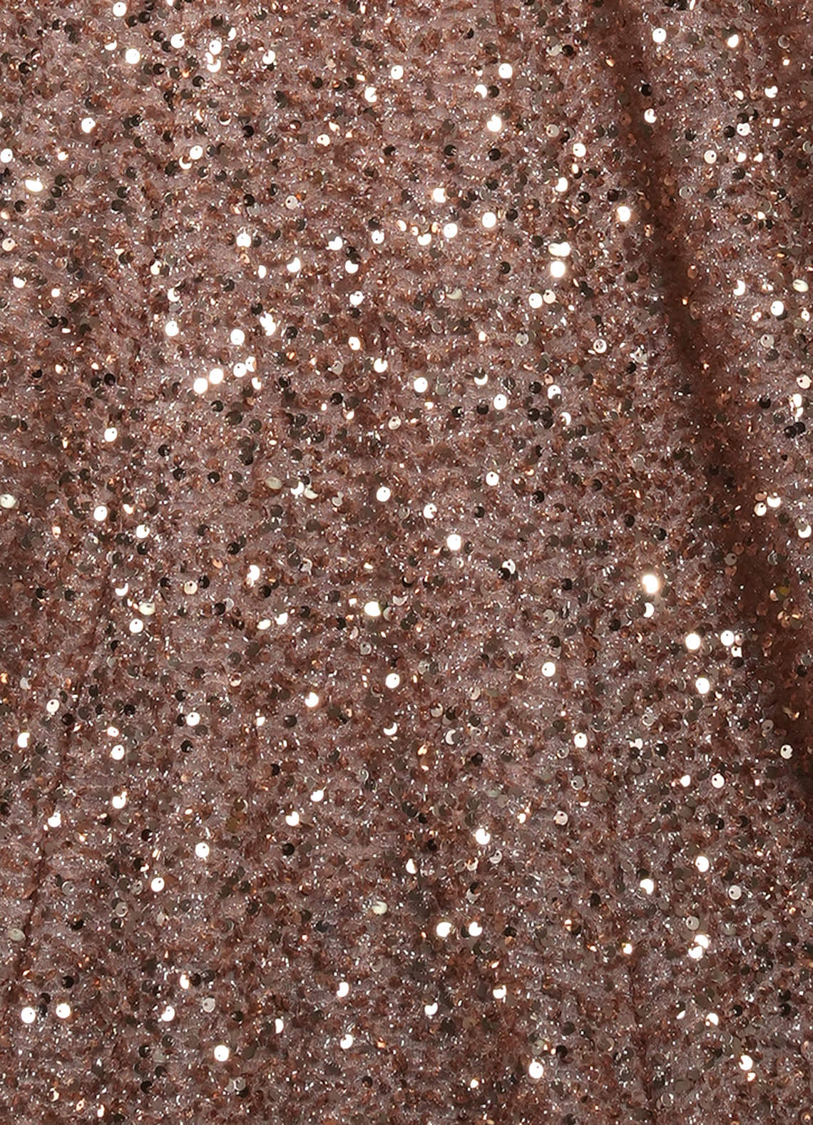 Champagne Mermaid Ruched Sequins Dress