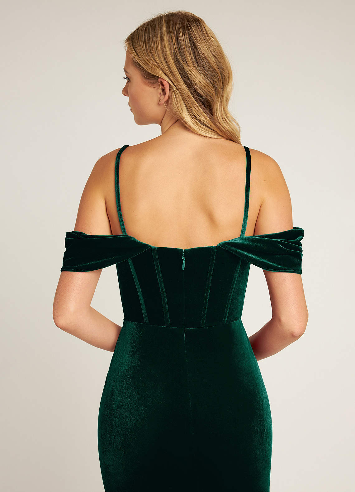 Jas Emerald Velvet Maxi Dress  Dress