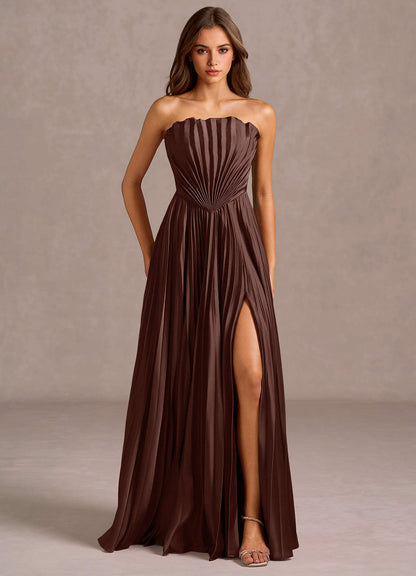 Kaia Mocha Coco Maxi Dress  Dress