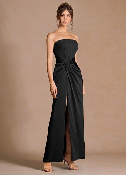 Selene Black Maxi Dress