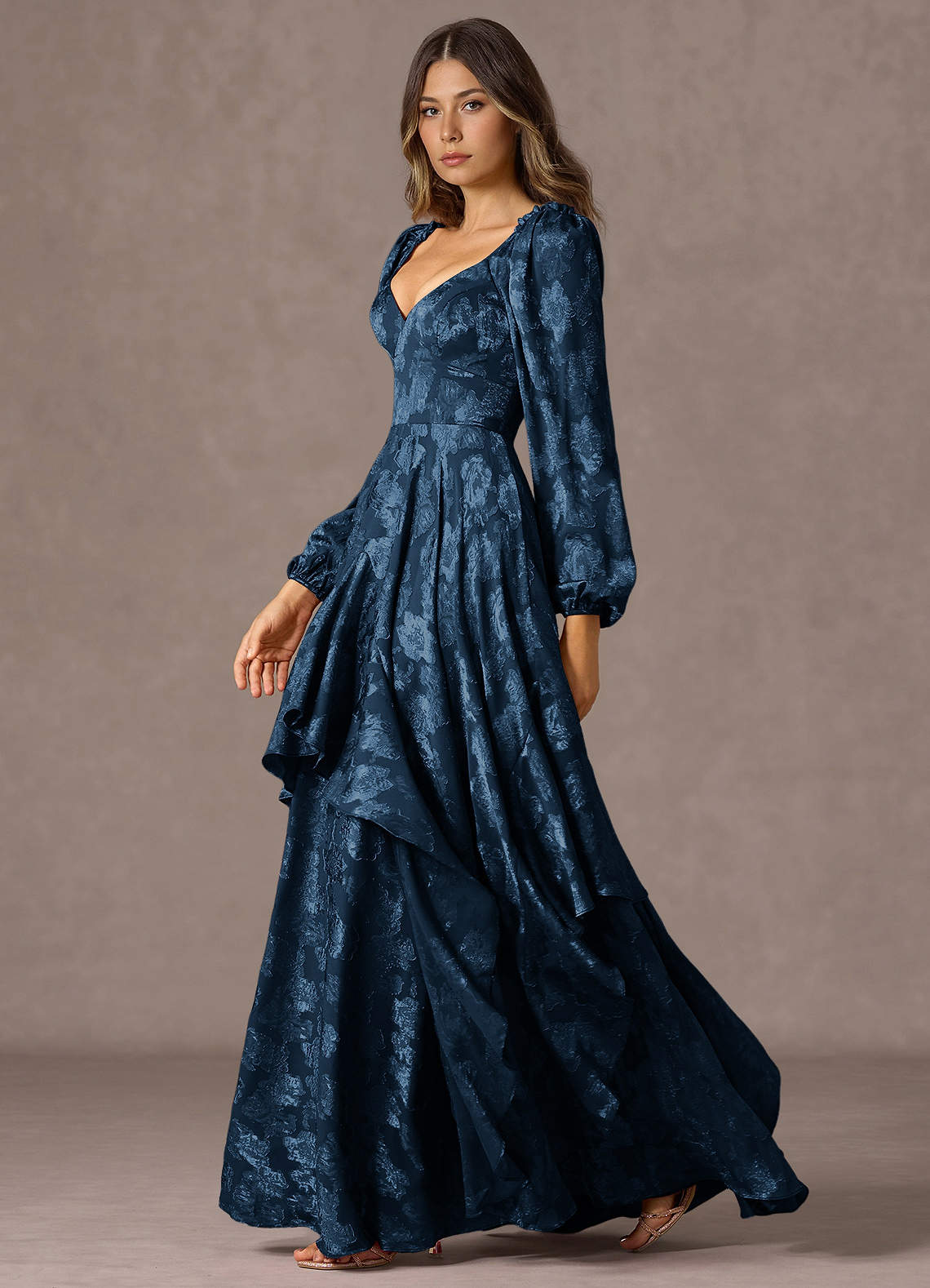 Milena Navy Maxi Dress  Dress