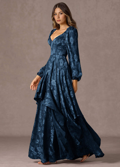 Milena Navy Maxi Dress  Dress