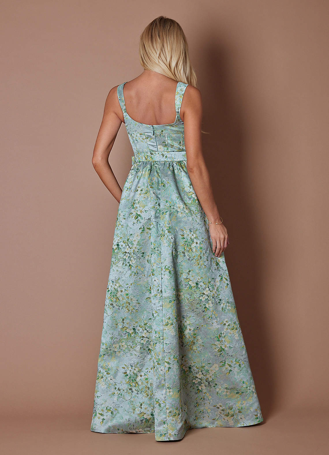 Amida Vintage Sage Maxi Dress