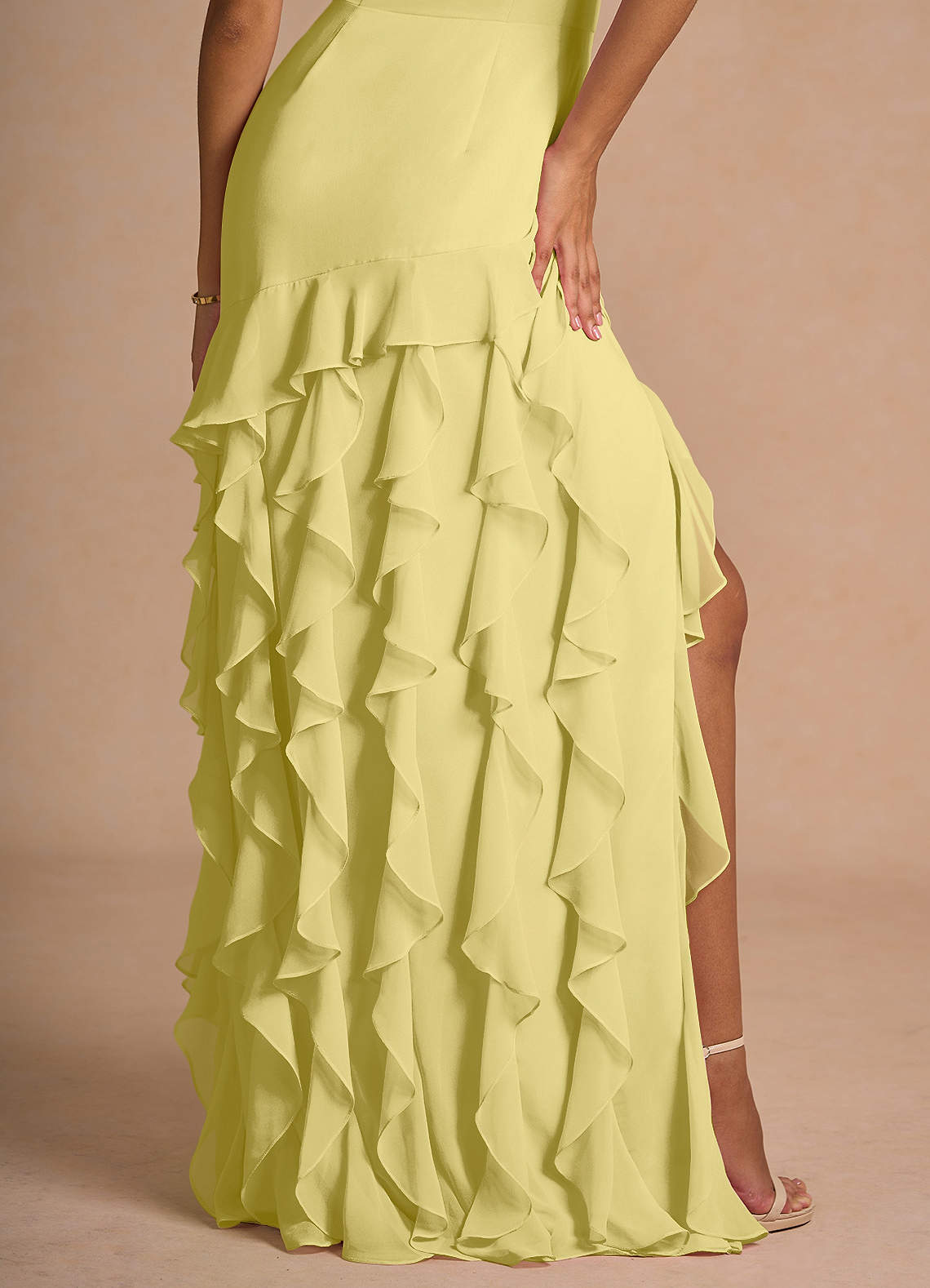 Kylee Lemon Sorbet Maxi Dress