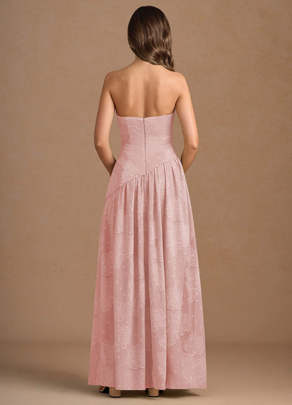 Marcella Powder Pink Maxi Dress  Dress