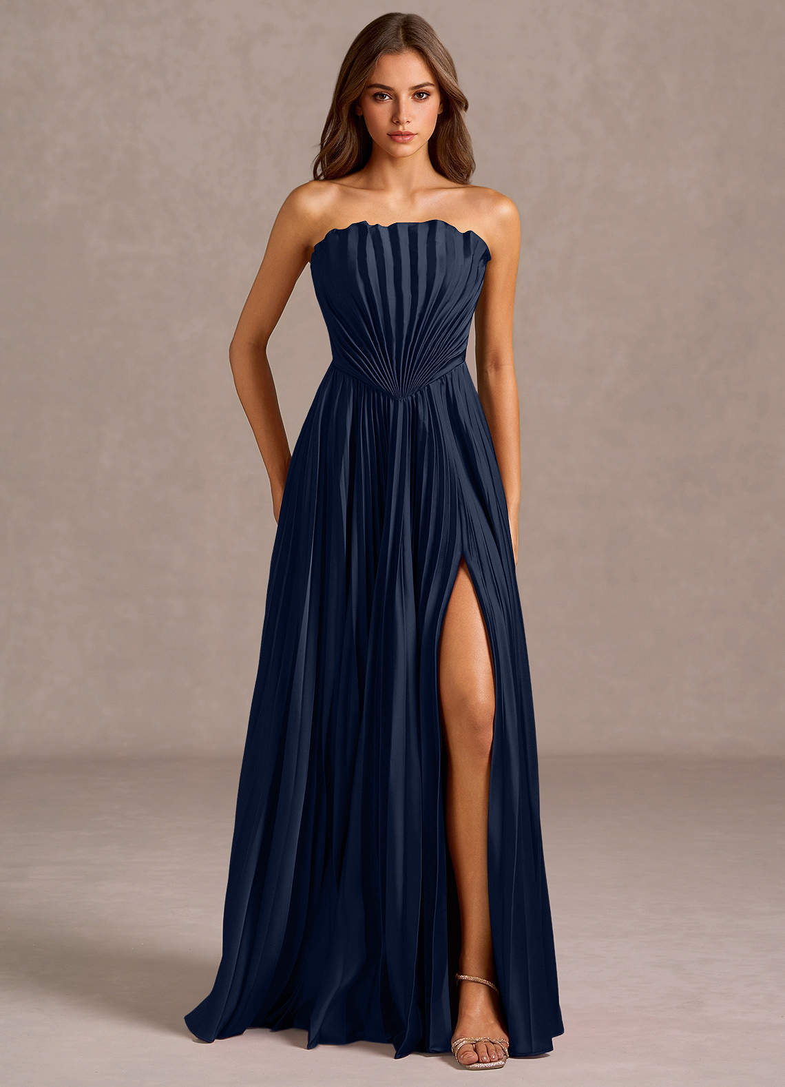 Kaia Navy Maxi Dress  Dress