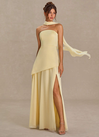 Alma Lemon Sorbet Two-Piece Sets  Dress