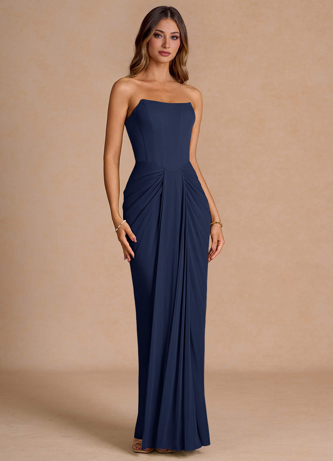 Anais Navy Maxi Dress  Dress