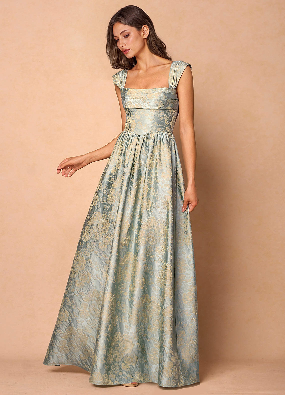 Runa Vintage Blue Maxi Dress  Dress
