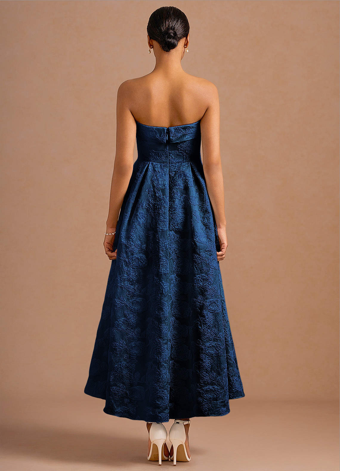 Clementine Dark Navy Maxi Dress