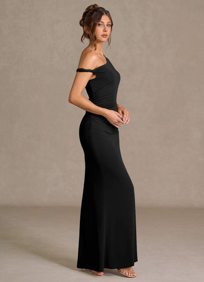 Heliora Black Maxi Dress  Dress