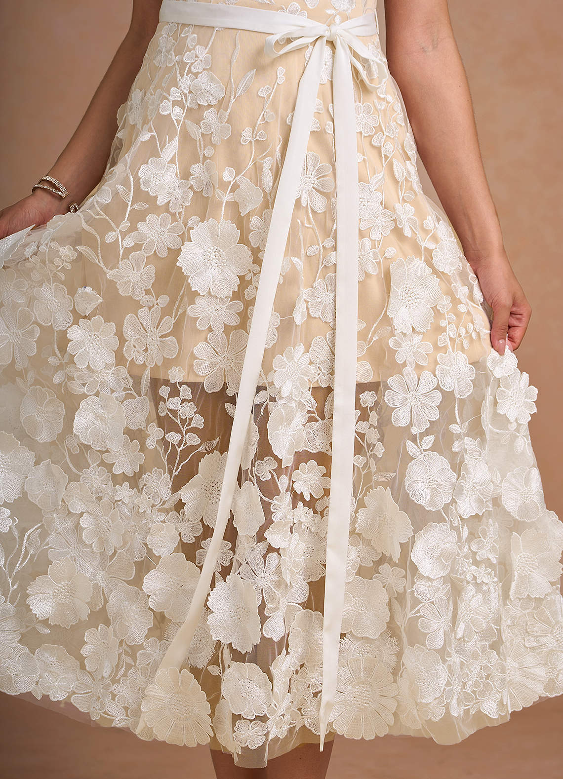 Sherri White Floral Maxi Dress  Dress