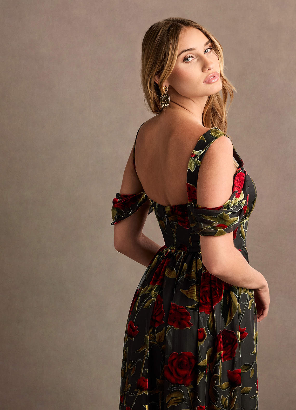 Tracy Black Multi Maxi Dress  Dress