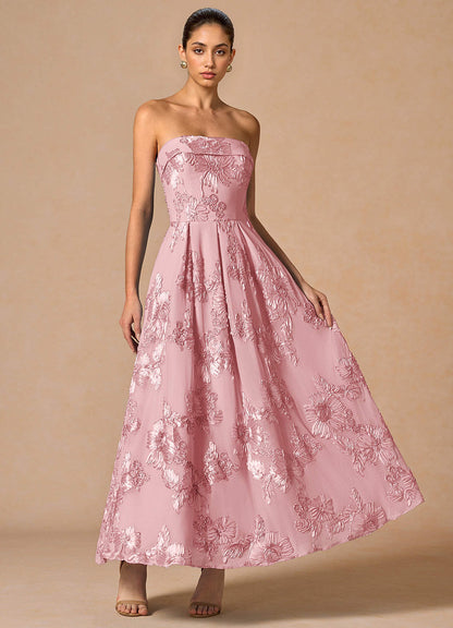 Evangeline Pink Maxi Dress