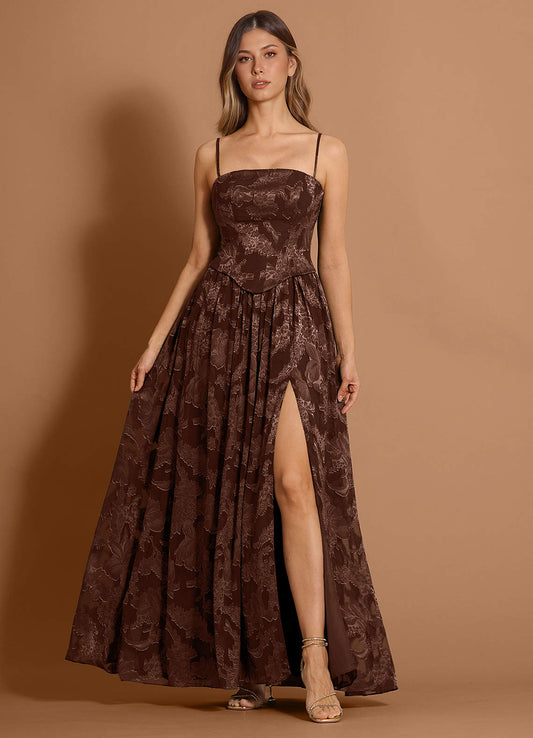 Amina Mocha Coco Maxi Dress