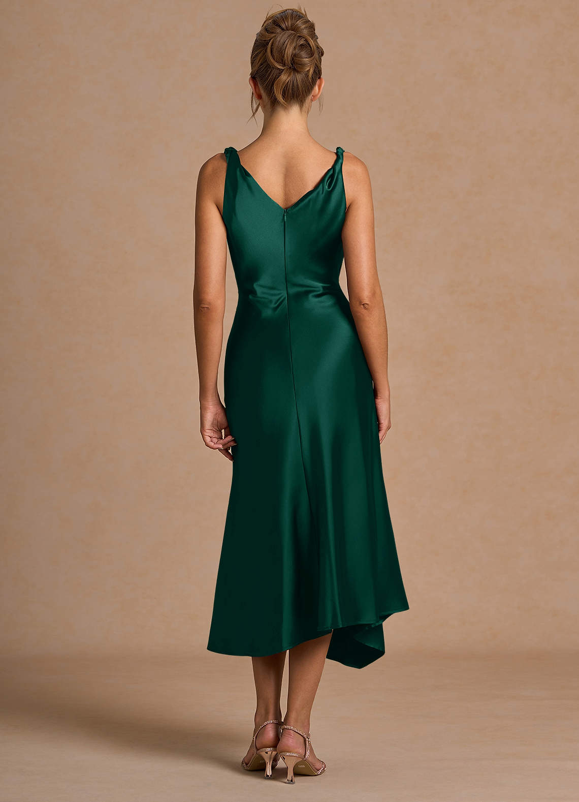 Nerine Emerald Midi Dress  Dress
