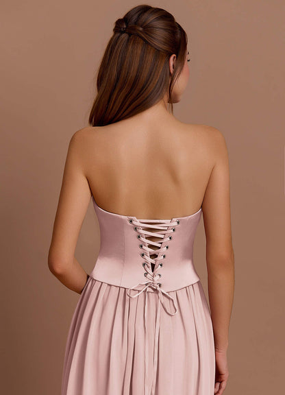 Cadence Powder Pink Maxi Dress