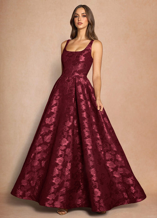 Briac Wine Maxi Dress