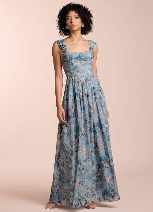 Aleah Powder Blue Maxi Dress  Dress