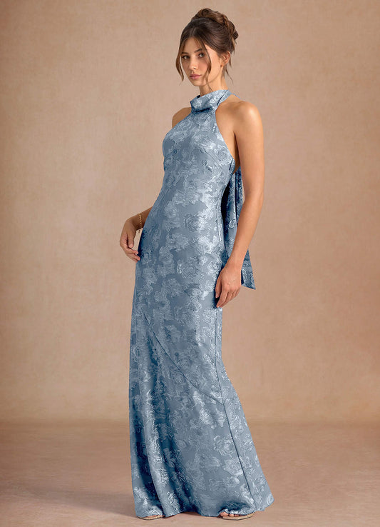 Dillon Dusty Blue Maxi Dress