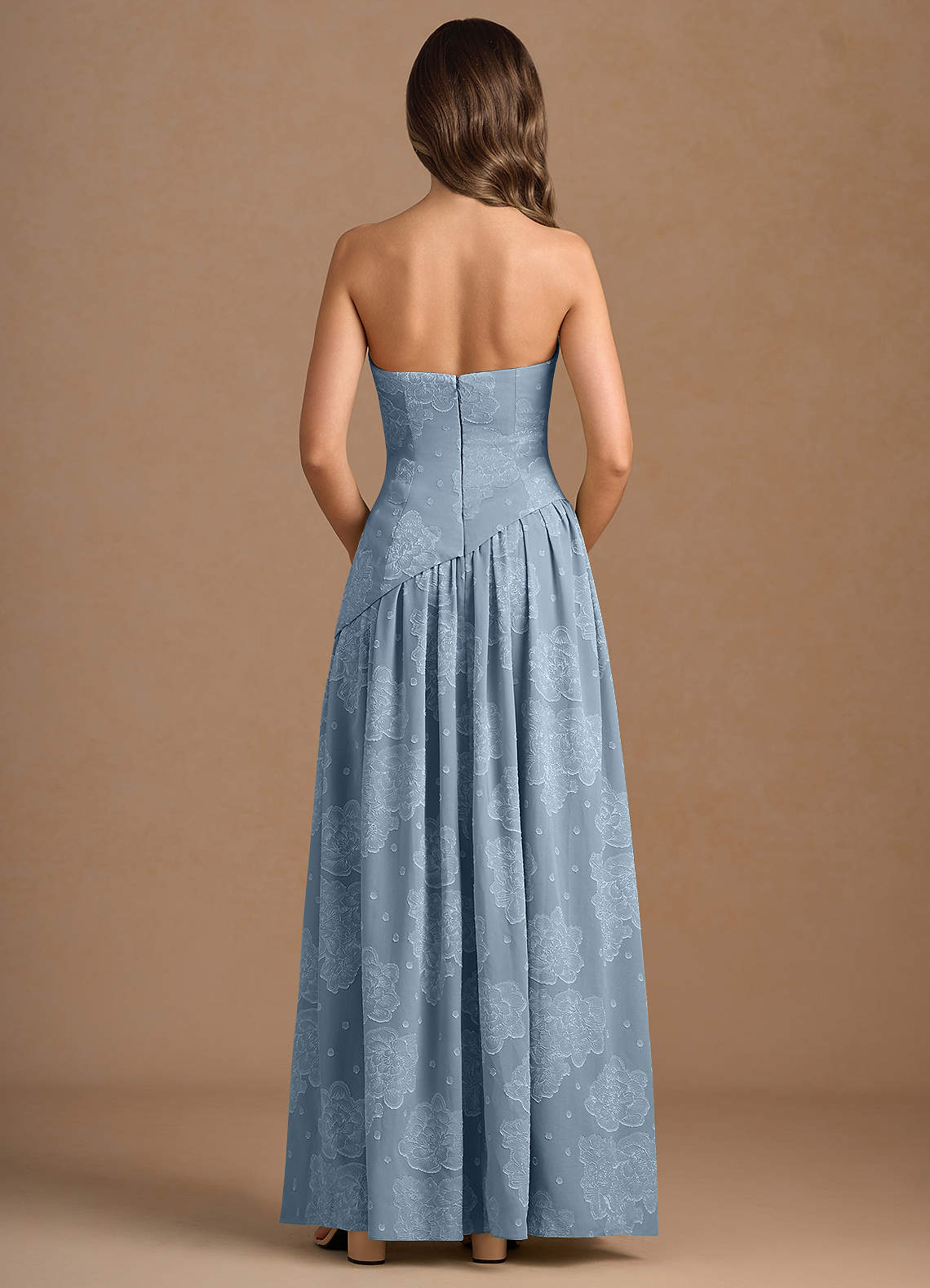 Marcella Powder Blue Maxi Dress