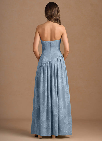 Marcella Powder Blue Maxi Dress