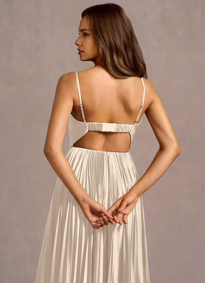 Kaia Cream Maxi Dress  Dress