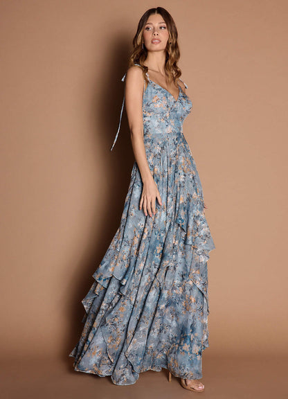 Harmony Powder Blue Maxi Dress  Dress