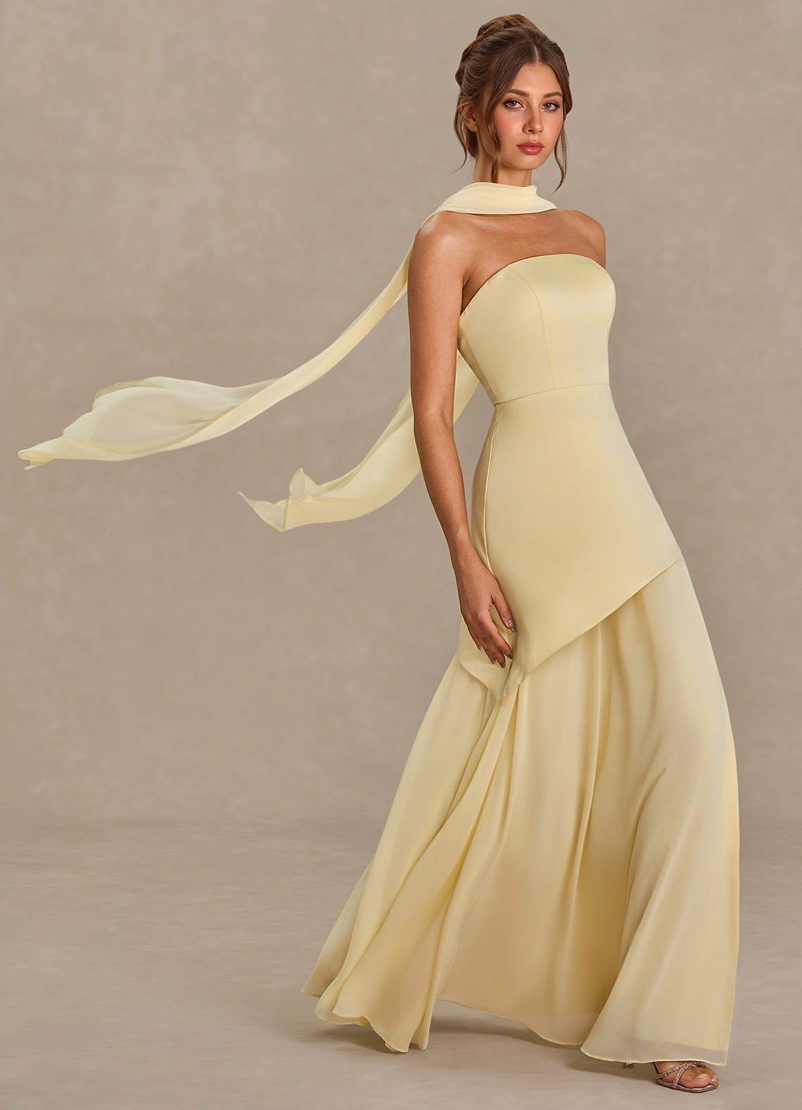 Alma Lemon Sorbet Two-Piece Sets  Dress