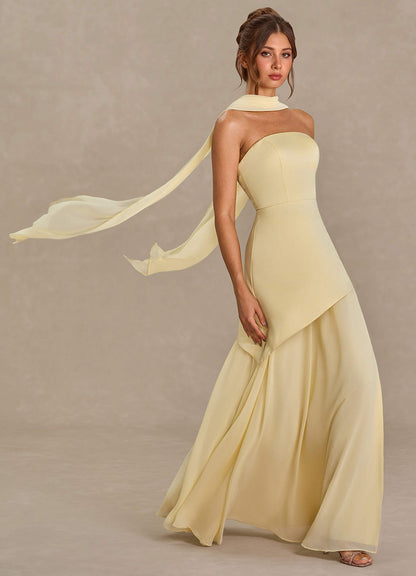 Alma Lemon Sorbet Two-Piece Sets  Dress