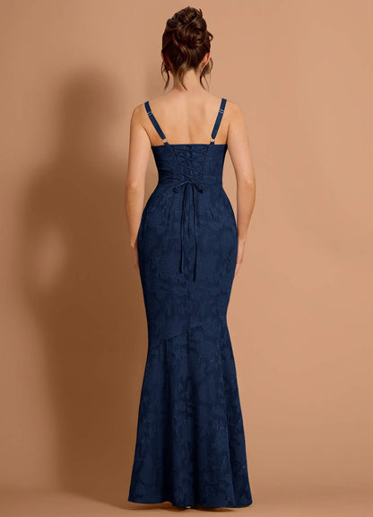 Aubrey Navy Maxi Dress