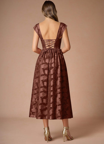 Dana Mocha Coco Midi Dress  Dress