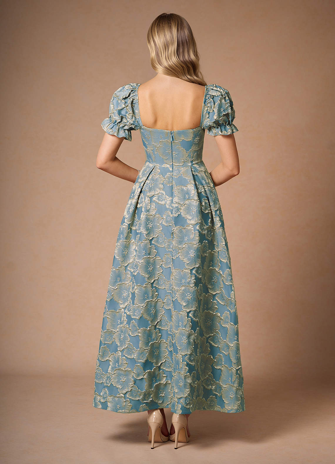 Amy Lake Blue Maxi Dress  Dress
