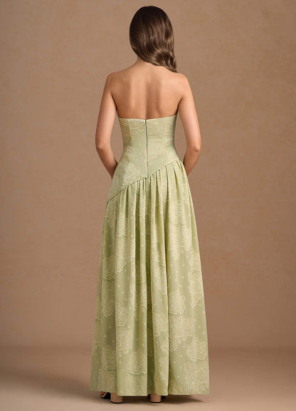 Marcella Celadon Maxi Dress  Dress