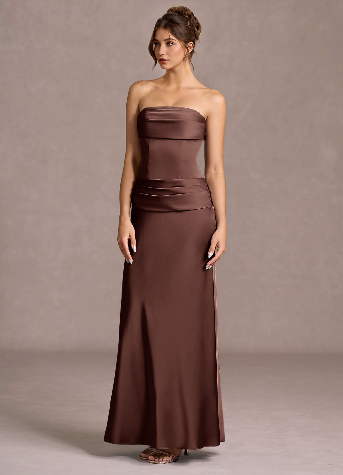 Faelina Mocha Coco Maxi Dress  Dress