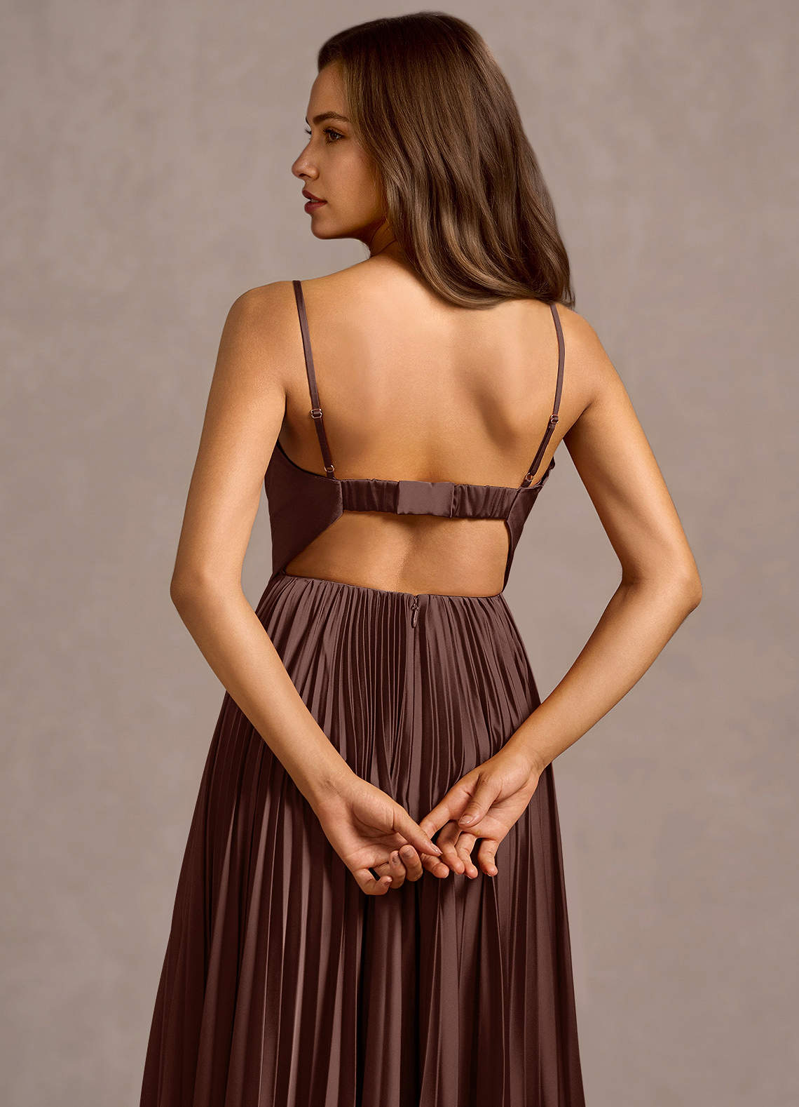 Kaia Mocha Coco Maxi Dress  Dress