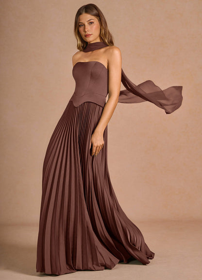 Rylan Mocha Coco Maxi Dress  Dress