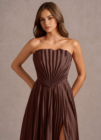 Kaia Mocha Coco Maxi Dress  Dress