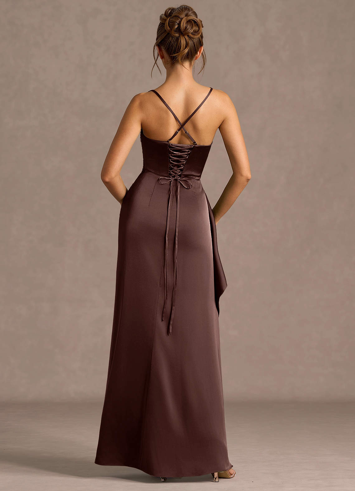 Sarai Mocha Coco Maxi Dress  Dress