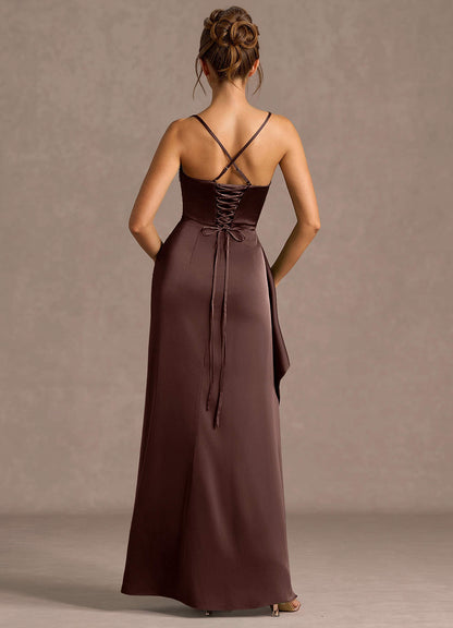 Sarai Mocha Coco Maxi Dress  Dress