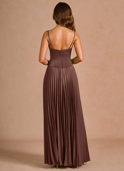Rylan Mocha Coco Maxi Dress  Dress