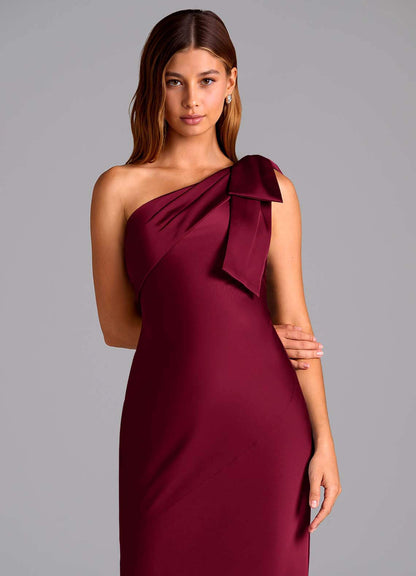 Iris Merlot Maxi Dress