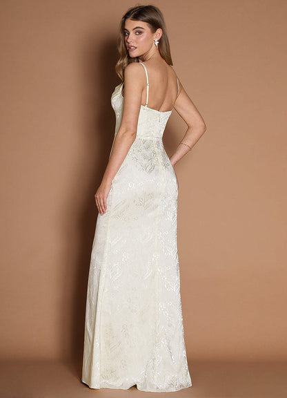 Avani Cream Maxi Dress  Dress