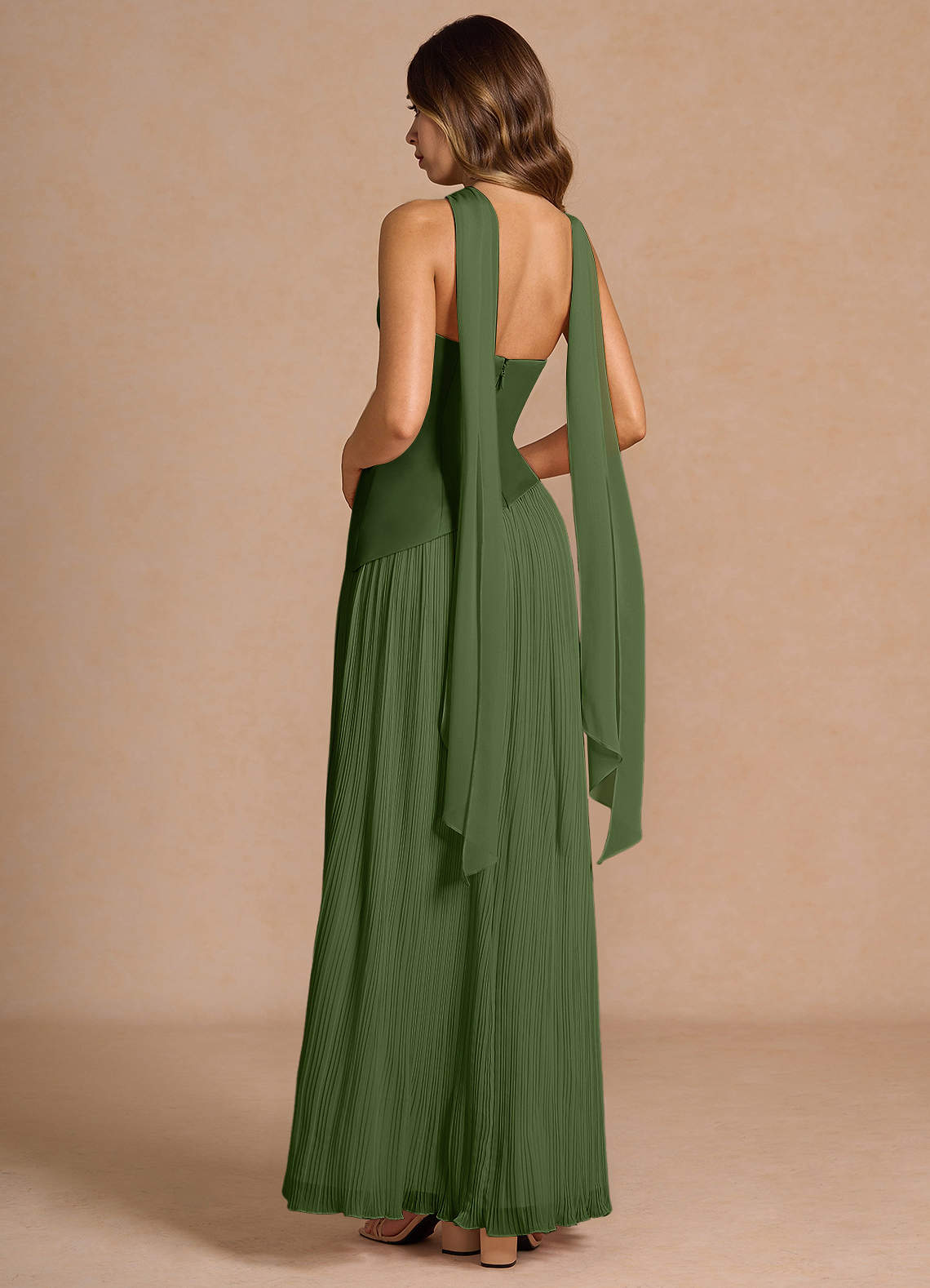 Tierney Olive Maxi Dress