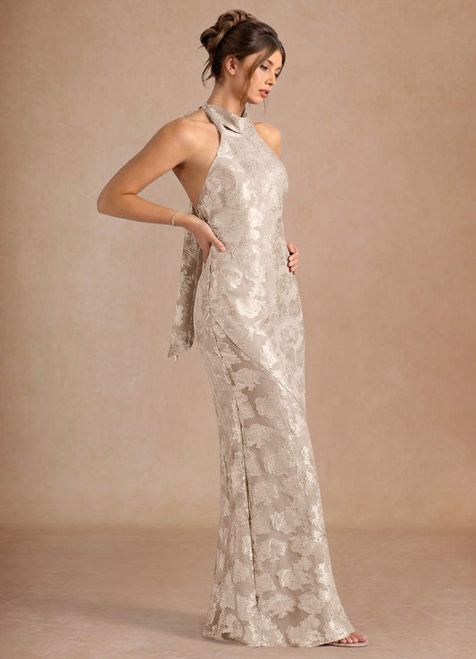 Dillon Cream Maxi Dress