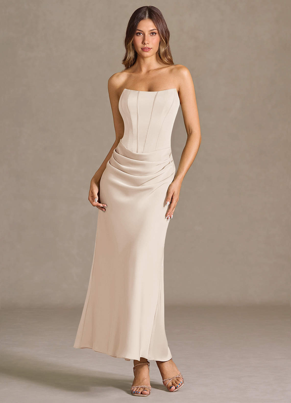 Katelyn Cream Maxi Dress  Dress