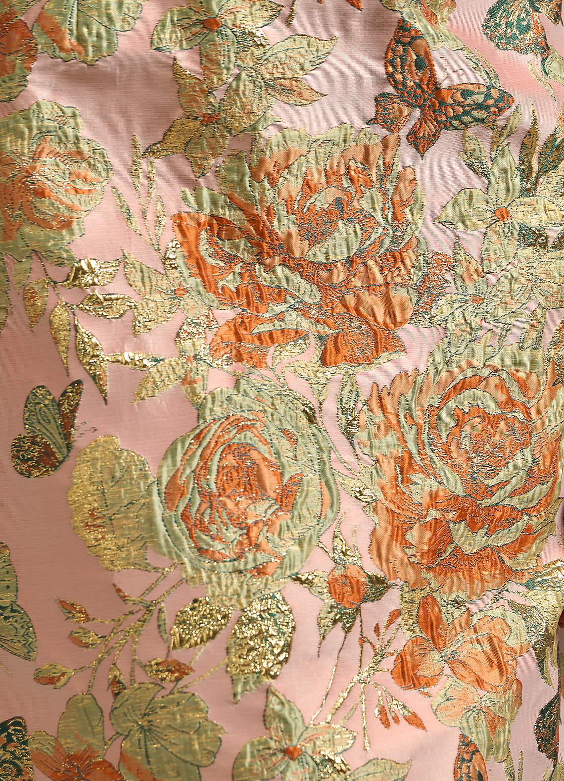 Cosima Vintage Apricot Maxi Dress