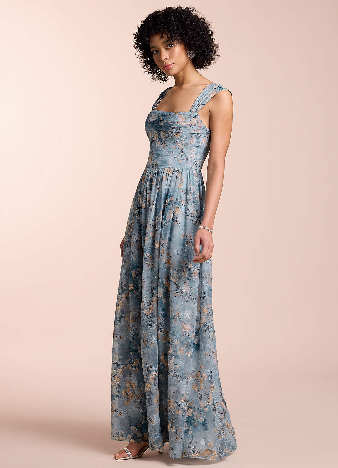 Aleah Powder Blue Maxi Dress  Dress